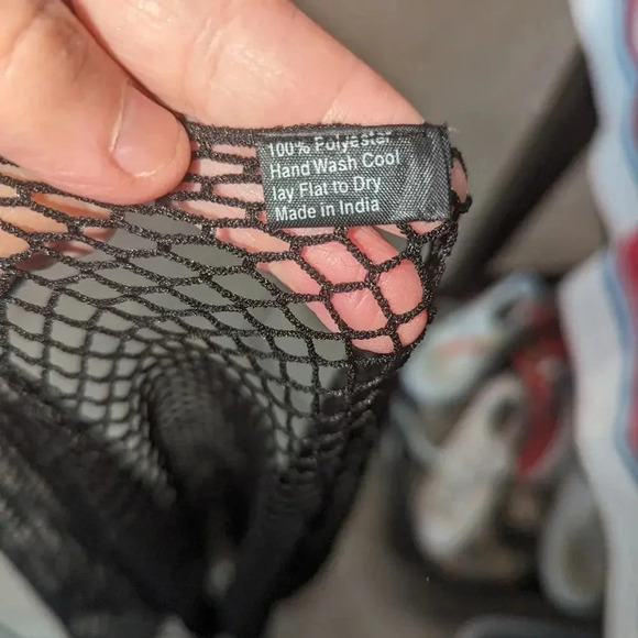 Boho Lace Fringe Mesh Shawl - Picture 5 of 6